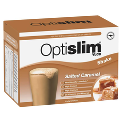GÓI BỘT THAY THẾ BỮA ĂN Optislim VLCD Meal Replacement Shake, VỊ SOCOLA / SALTED CARAMEL / COFFEE ESPRESSO, 43g