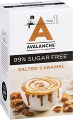 HỘP 10 GÓI SOCOLA TRẮNG UỐNG LIỀN Avalanche Drinking Chocolate Satchets, 99% KHÔNG ĐƯỜNG Sugar Free, Chocolate White
