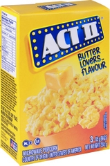 TÚI BẮP LÒ VI SÓNG Act II Kettle Microwave Popcorn, VỊ BƠ Butter / MẶN NGỌT Sweet & Salty, 85g
