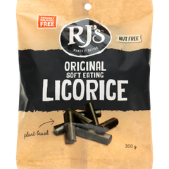 KẸO DẺO CAM THẢO ĐA SẮC RJ’s Licorice Smallsorts, KHÔNG HẠT Nut Free – KHÔNG DẦU CỌ Palm Oil Free, 180g