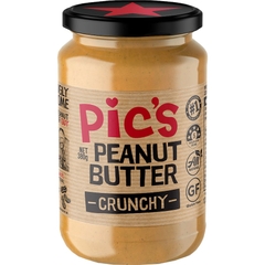 BƠ ĐẬU PHỘNG MƯỢT / GIÒN CÓ / KHÔNG MUỐI Pic's Peanut Butter SMOOTH / CRUNCH / NO SALT / SMOOCHY, 380g