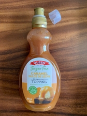 SỐT SOCOLA KHÔNG ĐƯỜNG Queen Chocolate Fudge Sugar Free Topping, 355ml