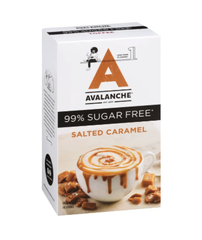 HỘP 10 GÓI SOCOLA TRẮNG UỐNG LIỀN Avalanche Drinking Chocolate Satchets, 99% KHÔNG ĐƯỜNG Sugar Free, Chocolate White