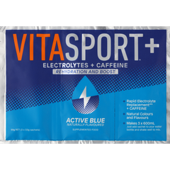 XẤP 3 GÓI BỘT PHA BÙ NƯỚC - Vitasport Electrolyte Drink Mix, Orange/Blackcurrant/Berry/Lemon,99g