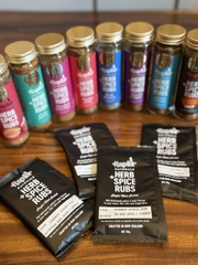 GÓI GIA VỊ ƯỚP Raptor Naturals Herb & Spice Rub / Sprinkle, Chipotle & Coffee / BBQ / Steak / Vegie