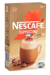 HỘP 10 GÓI Nescafe Cafe Menu Coffee Sachets Capuchino – Caramel – Hazelnut –  Mocha – Vanilla