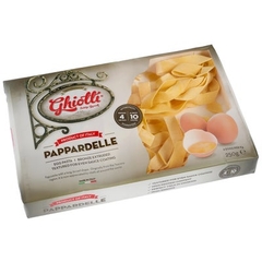 MÌ TRỨNG CỦA Ý Ghiotti Tagliatelle Di Bolonga NHỎ 4,5mm / Fettuccine VỪA 8mm / Pappardelle Pasta LỚN 15mm, ĐẠM CAO, 250g