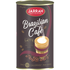 [Hàng Úc] BỘT CAFE Jarrah, Brazil Cafe - Italian Hazelnut Latte - Salted Caramel Latte - Swiss Cafe Mocha Coffee, 250g