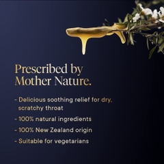 MIX 4 VIÊN KẸO NGẬM MẬT ONG MANUKA Health Honey Lozenges VỊ LÝ CHUA ĐEN (Blackcurrant), CHANH, GỪNG, KEO ONG (Propolis)