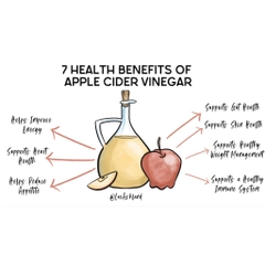 VIÊN GIẤM TÁO GO Healthy – APPLE CIDER VINEGAR 1,000MG, TĂNG CƯỜNG CHUYỂN HÓA