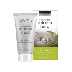 MẶT NẠ BÙN KHOÁNG – LÔ HỘI – DƯA LEO Wild Ferns Rotorua Mud Face Mask, Aloe Vera & Cucumber, 80ml