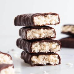 HỘP 5 THANH SOCOLA PHỦ YẾN MẠCH & DỪA Weight Watchers Choc Coconut Delight Bar, VỊ VANILLA, 105g (5 bars)