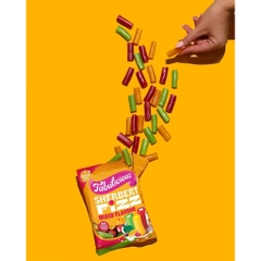 KẸO DẺO TRÁI CÂY RJ’s Fabulicious, Sherbet Fizz & Duos Gummy Rings, KHÔNG DẦU CỌ Palm Oil Free, KHÔNG MÀU – MÙI NHÂN TẠO