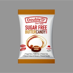 KẸO NGẬM TRÁI CÂY – KEM BƠ KHÔNG ĐƯỜNG Double ‘D’ Sugar Free FRUIT DROPS – BUTTER CREAM CANDY, 70KẸO NGẬM TRÁI CÂY – KEM