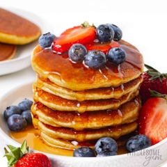 BỘT BÁNH PANCAKE ĂN KIÊNG LOW CARB - KHÔNG ĐƯỜNG Noshu Sugar Free Pancake Mix, Gluten Free, 240g