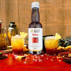 TINH CHẤT SOCOLA - CHERRY - RUM - RASPBERRY Flavour Burst Natural Food Essence, 50ml