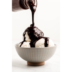 SỐT SOCOLA KHÔNG ĐƯỜNG NatVia The Real Choctop, Chocolate Flavoured Topping, No Added Sugar, 250ml