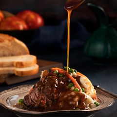 BỘT SỐT CHẤM VỊ THỊT NƯỚNG Maggi Roast Meat Flavoured Gravy, Real Onion - Ground Black Pepper, 27g
