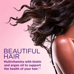 HŨ 60 VIÊN KẸO DẺO VITAMIN C, E, BIOTIN, ZINC Nature's Way Vita Gummies, Hair - Skin - Nail Health - Minerals, VỊ BERRY