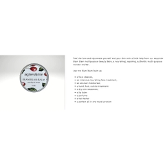 KEM DƯỠNG ĐA DỤNG CHO DA - MÔI - TÓC Blam Blam Beauty Balm with Organic Rosehip - Hemp, MINI - TRAVEL - TRIAL, 10g