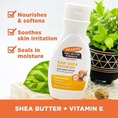 SỮA DƯỠNG ẨM - PHỤC HỒI DA SUỐT 48 TIẾNG, Vitamin E - Shea Butter, Palmer's Body Lotion, Richly Replenishes Skin, 250ml