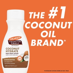 SỮA DƯỠNG ẨM SÂU - TRẺ DA SUỐT 48 TIẾNG, Vitamin E - Coconut Oil, Palmer's Body Lotion, Deeply Moisturizes Skin, 250ml