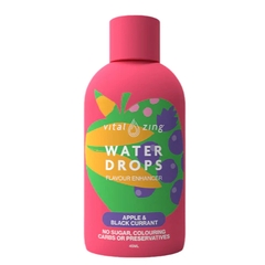 GIỌT NƯỚC TRÁI CÂY KHÔNG ĐƯỜNG Vital Zing Water Drops Flavour Enhancer, Tropical - Black Cherry - Tropical Fruit, 45ml
