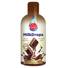 GIỌT MILK DROPS VITAL ZING KHÔNG ĐƯỜNG - TĂNG HƯƠNG VỊ sữa, yoghurt, cafe, làm bánh, kem, No Sugar, No/Low Carbs, 40ml