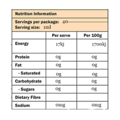GIỌT MILK DROPS VITAL ZING KHÔNG ĐƯỜNG - TĂNG HƯƠNG VỊ sữa, yoghurt, cafe, làm bánh, kem, No Sugar, No/Low Carbs, 40ml