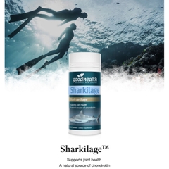 SỤN VÂY CÁ MẬP Good Health SHARKILAGE 500mg - New Zealand, CARTILAGE - CHONDROITIN, BỔ KHỚP Joint Health Support