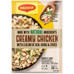 BỘT GIA VỊ GÀ Maggi Chicken, Apricot - Chasseur - Creamy - Chow Mein, THÀNH PHẦN TỰ NHIÊN Natural Ingredients