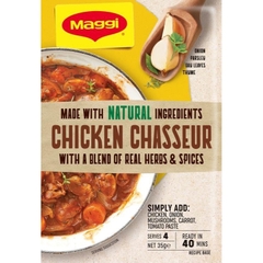 BỘT GIA VỊ GÀ Maggi Chicken, Apricot - Chasseur - Creamy - Chow Mein, THÀNH PHẦN TỰ NHIÊN Natural Ingredients