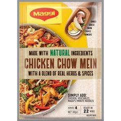 BỘT GIA VỊ GÀ Maggi Chicken, Apricot - Chasseur - Creamy - Chow Mein, THÀNH PHẦN TỰ NHIÊN Natural Ingredients