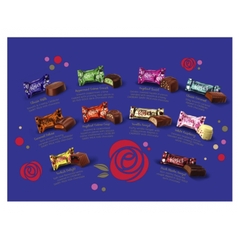 SOCOLA ĐEN / SỮA MIX NHIỀU LOẠI Cadbury ROSES - FAVOURITES, DARK / MILK Delight - Deluxe CHOCOLATE / NOUGAT