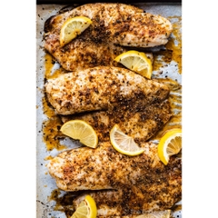 TIÊU CHANH TỰ NHIÊN Mrs Rogers Lemon Pepper Seasoning, TÚI PHÂN HỦY Compostable Eco Pack - 100% New Zealand, 50g