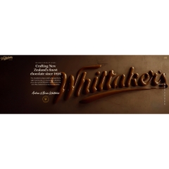 SOCOLA Whittakers Chocolate Sharepack, Hokey Pokey Crunch – Peanut Slab, 180g (12 gói lẻ mini size)