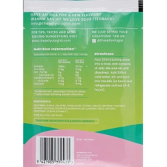 BỘT THẠCH RAU CÂU, The Jellyologist Jelly Crystals Classic FEIJOA, ÍT ĐƯỜNG 50% Less Sugar, Gluten Free, 45g