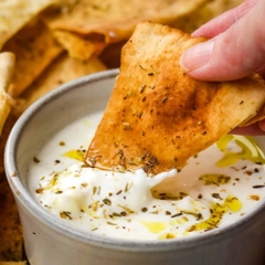 BÁNH TORTILLA GIÒN Long Beach Tortilla Chips Classics Rosemary & Sea Salt – HƯƠNG THẢO & MUỐI BIỂN, Non GMO, Glute Free