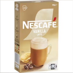 HỘP 10 GÓI Nescafe Cafe Menu Coffee Sachets Capuchino – Caramel – Hazelnut –  Mocha – Vanilla