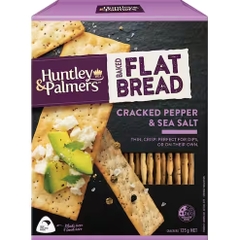 BÁNH QUY CRACKER DẸT NƯỚNG Huntley & Palmers Baked Flat Bread, 125g