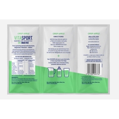 BỘT PHA BÙ NƯỚC - KHÔNG ĐƯỜNG Vitasport Electrolyte 99% Sugar Free, DƯA HẤU Watermelon - ĐÀO Peach - TÁO XANH Apple...