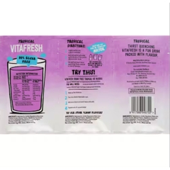 [Ăn kiêng] HỘP 3 GÓI BỘT PHA NƯỚC TRÁI CÂY ÍT ĐƯỜNG / KHÔNG ĐƯỜNG Vitafresh 40% Less Sugar - 99% Sugar Free, Vitamin C