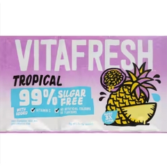 [Ăn kiêng] HỘP 3 GÓI BỘT PHA NƯỚC TRÁI CÂY ÍT ĐƯỜNG / KHÔNG ĐƯỜNG Vitafresh 40% Less Sugar - 99% Sugar Free, Vitamin C