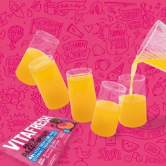 [Ăn kiêng] HỘP 3 GÓI BỘT PHA NƯỚC TRÁI CÂY ÍT ĐƯỜNG / KHÔNG ĐƯỜNG Vitafresh 40% Less Sugar - 99% Sugar Free, Vitamin C