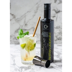 BỘ 4 CHAI PHA COCKTAIL NHÀ LÀM (100 LY) QUARTERPAST Classic Mixology PackHomemad Bartenders, SÁCH 20 CÔNG THỨC, 1 LY PHA