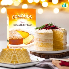 BỘT BÁNH TRUYỀN THỐNG Edmonds Classic Golden Butter Cake Mix, KHÔNG chất bảo quản - màu / hương liệu nhân tạo, 340g