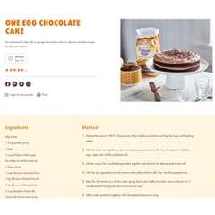 BỘT BÁNH TRUYỀN THỐNG Edmonds Classic Golden Butter / Moist Chocolate Cake Mix