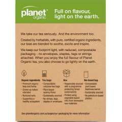 HỘP 25 GÓI TRÀ HỮU CƠ DÀNH CHO MẸ BẦU Planet Organic Mother's Herbal Tea - GRIPE / NURSING / MORNING WELLNESS, 20g