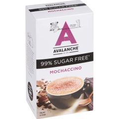 HỘP 10 GÓI CÀ PHÊ AVALANCHE Coffee Sticks, 99% KHÔNG ĐƯỜNG Sugar Free, Caramel Latte / Hazelnut Latte, 160g