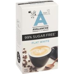 HỘP 10 GÓI CÀ PHÊ AVALANCHE Coffee Sticks, 99% KHÔNG ĐƯỜNG Sugar Free, Caramel Latte / Hazelnut Latte, 160g